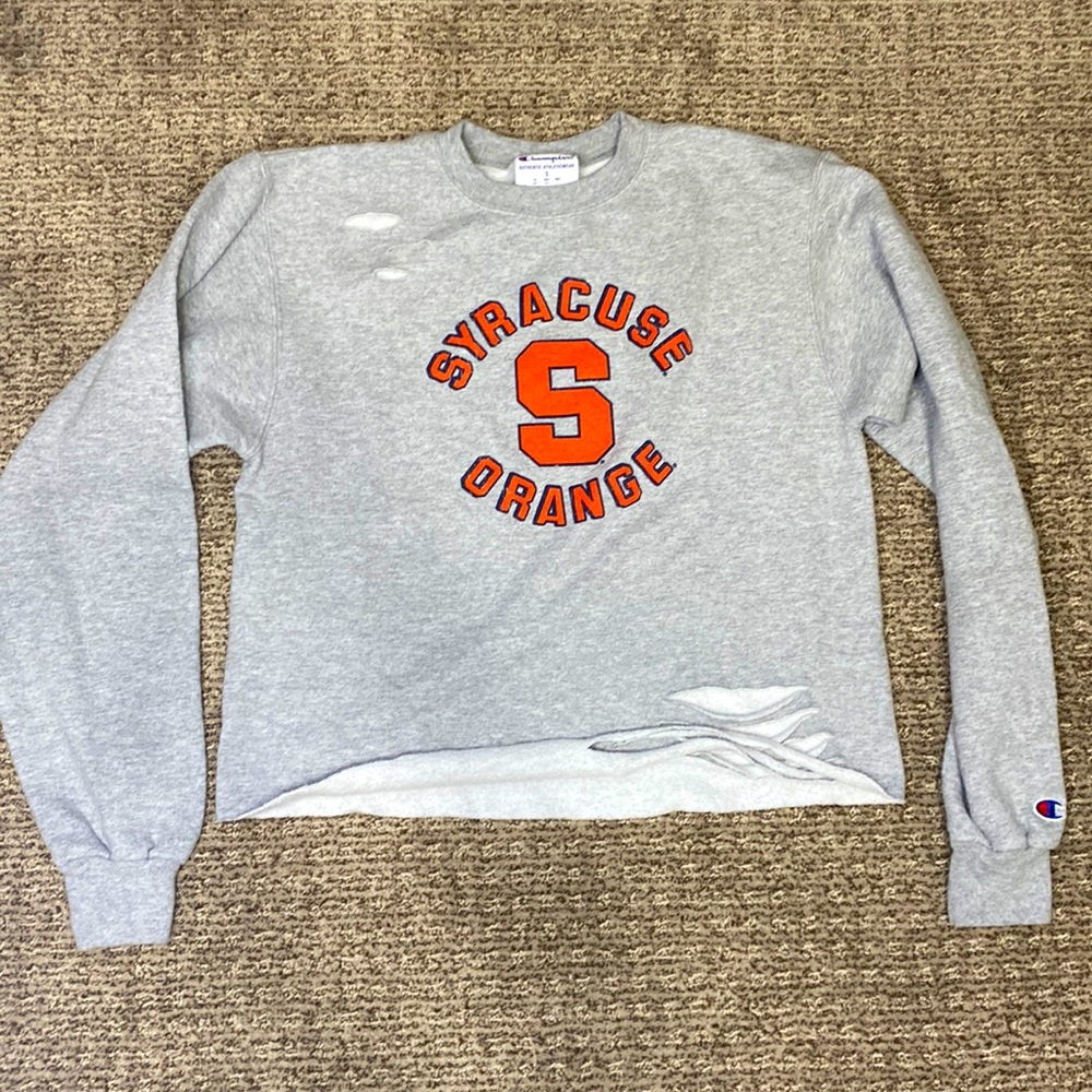Cropped Syracuse Sweatshirt